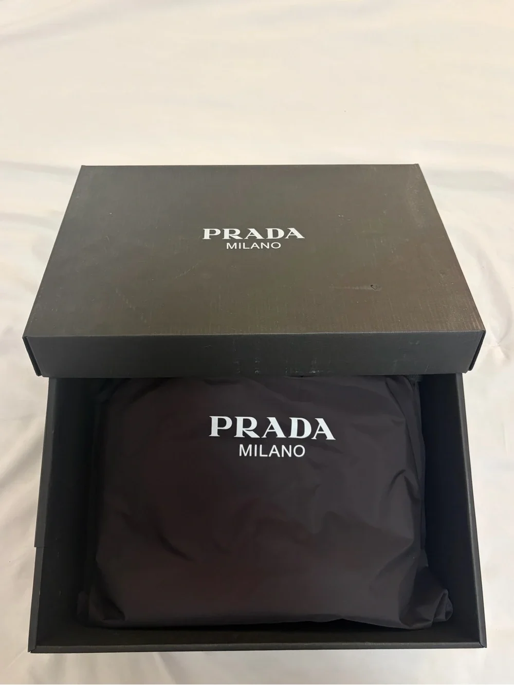 PRADA Downtown Shearling-Lined Leather Platform Sneakers